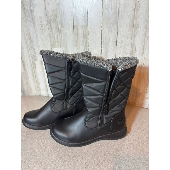 Totes Rain Boots NWOT Size‎ 6 Black Waterproof - Picture 1 of 6